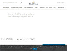 Tablet Screenshot of fivestar.ie