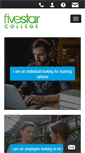 Mobile Screenshot of fivestar.edu.au